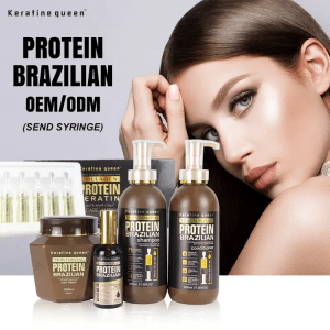 شامپو فری سولفات پروتئین کراتین کوئین برزیل ۸۰۰ میل PROTEIN BRAZILIAN