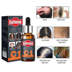 سرم ضد ریزش مو و تقویت کننده مدل C1 کافئین CAFFEINE